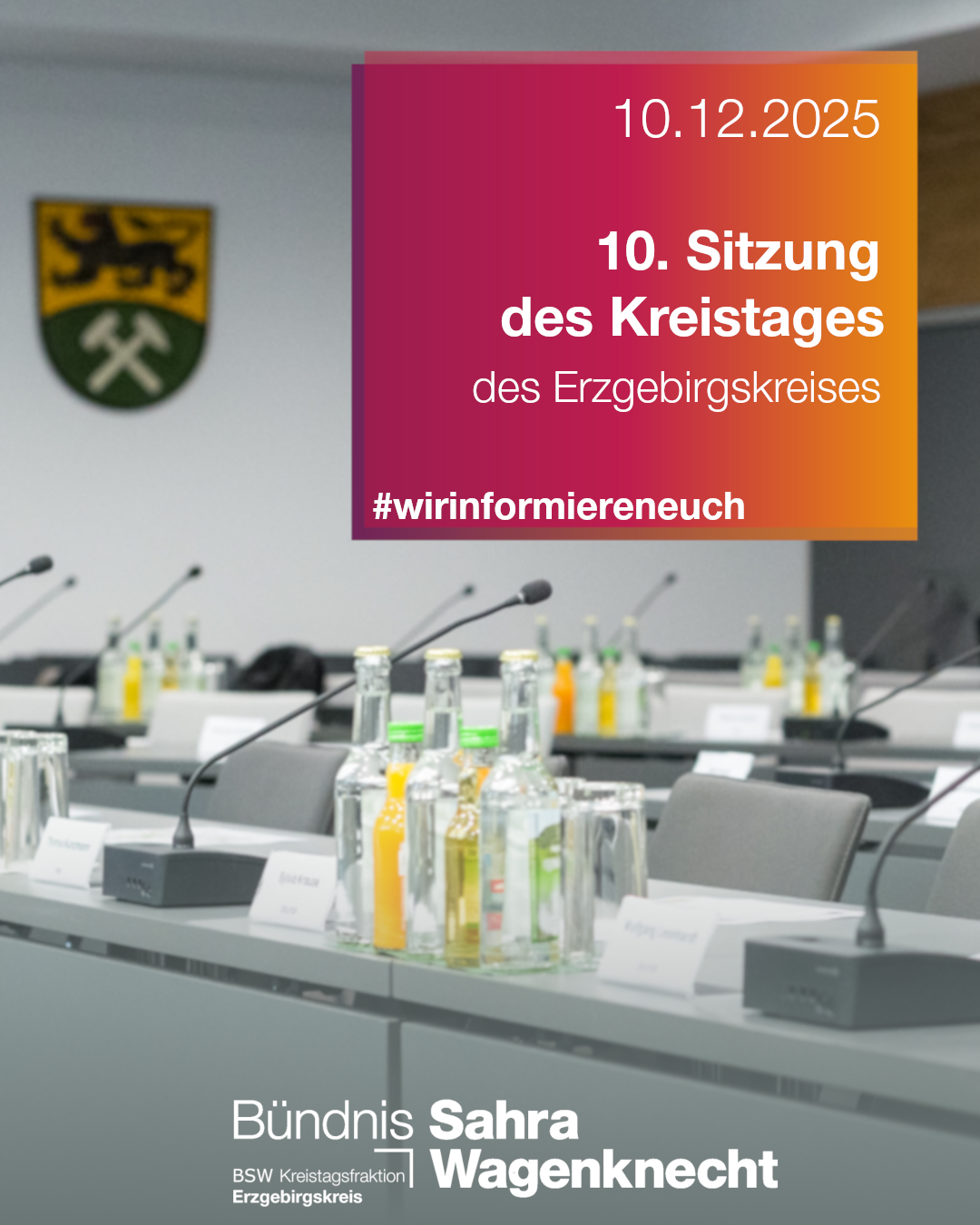 10. Sitzung des Kreistages